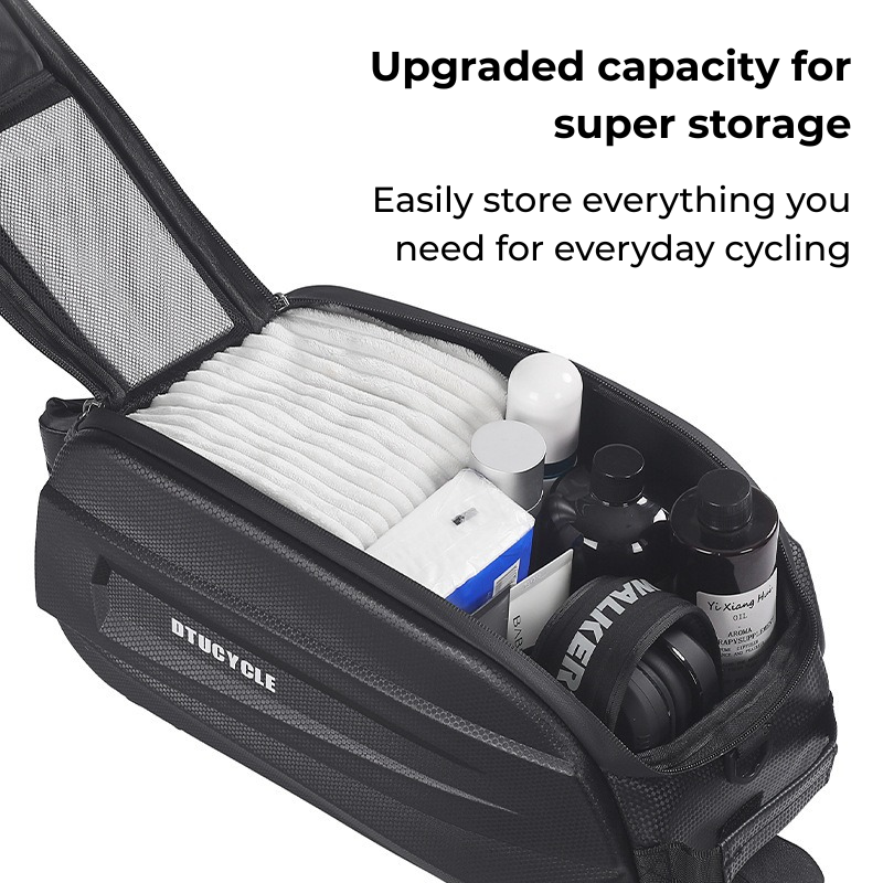 حقيبة مقعد خلفية مقاومة للماء بغطاء صلب