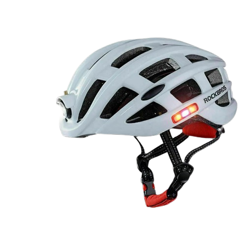 Casque d'alarme avec lumière d'avertissement pour vélo