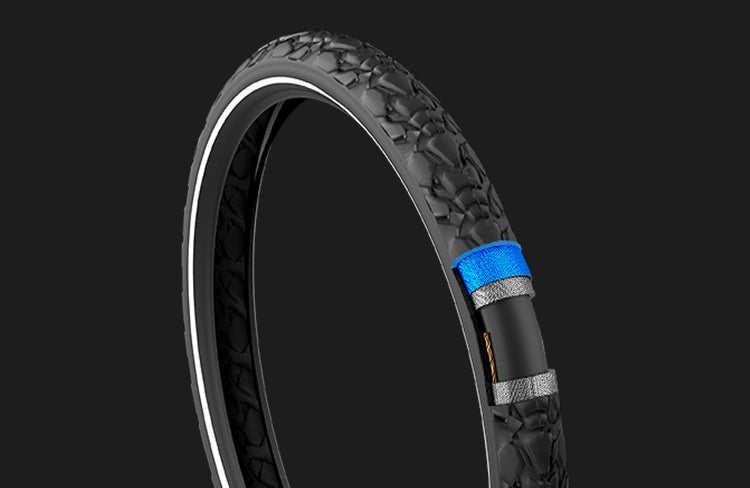 PVY LIBON Folding Mini E-bike (bike to work scheme/cycle to work scheme ireland) - Suspension Fork - Anti-puncture tyres