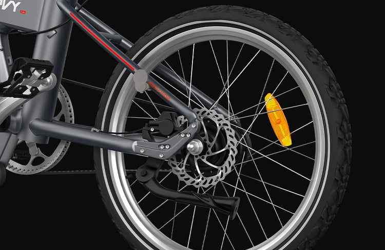 PVY LIBON Folding Mini E-bike (bike to work scheme/cycle to work scheme ireland) - Hydraulic Brake