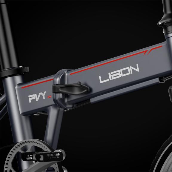 PVY LIBON Folding Mini E-bike (bike to work scheme/cycle to work scheme ireland) - Aluminum Frame
